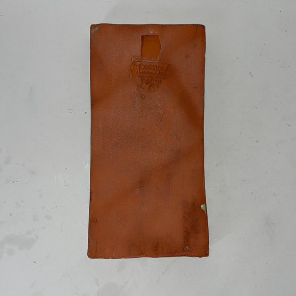 Eartha Handmade Pottery Tile Glazed with Mirror P. Collery Stamp - Picture 8 of 12